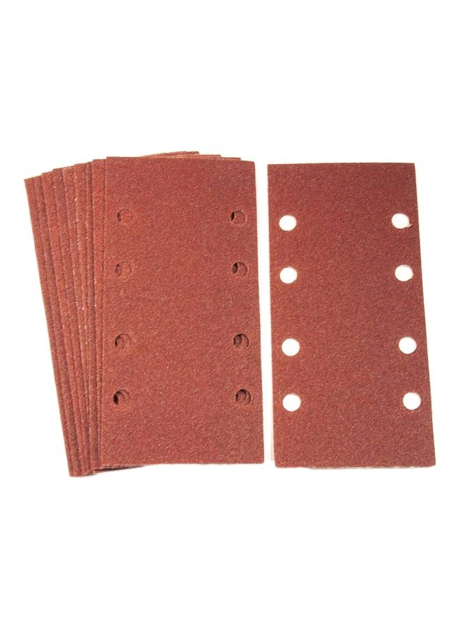 Pack Of 10 Psm 200 Greet 60 Sanding Sheet Brown