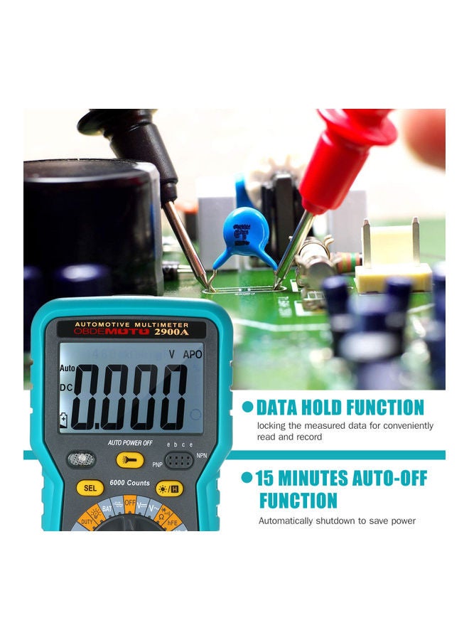 True RMS Automotive Multimeter Multicolour