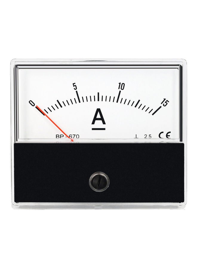 Analog Current Ammeter Multicolor