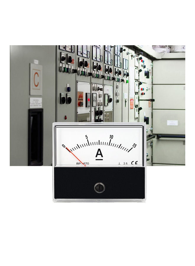 Analog Current Ammeter Multicolor