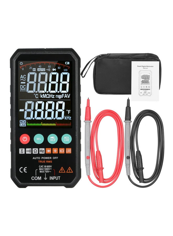 Voltage Meter Black