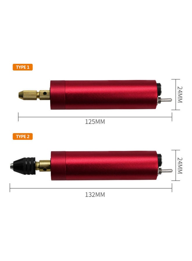 USB Mini Grinder Pen Red