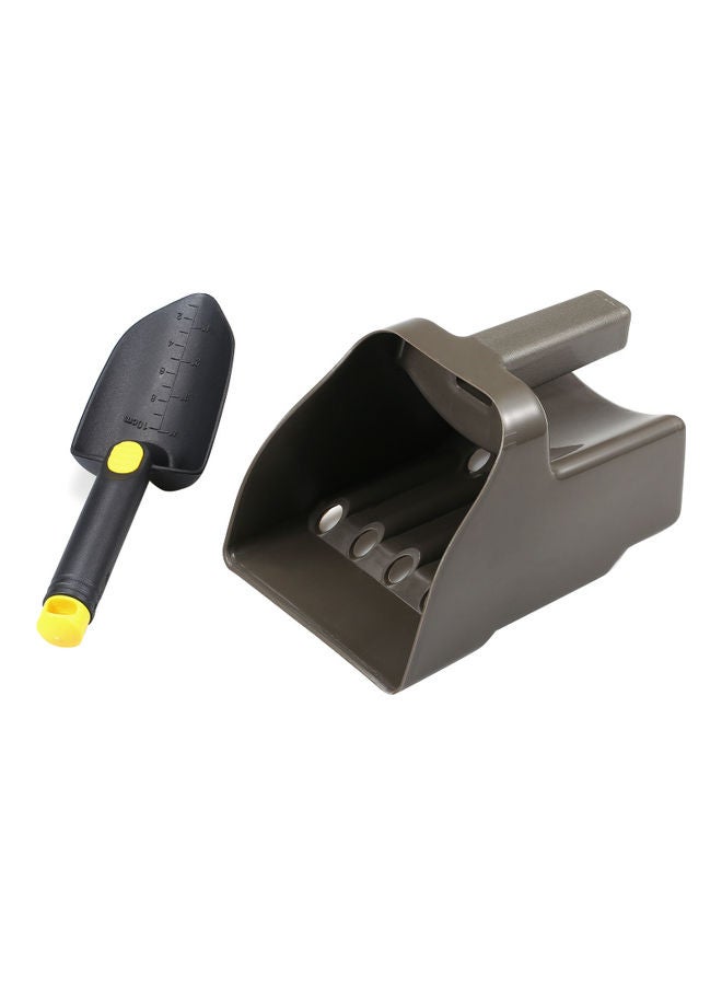 Sand Scoop and Shovel Set Digging Tool Accessories Black/Grey