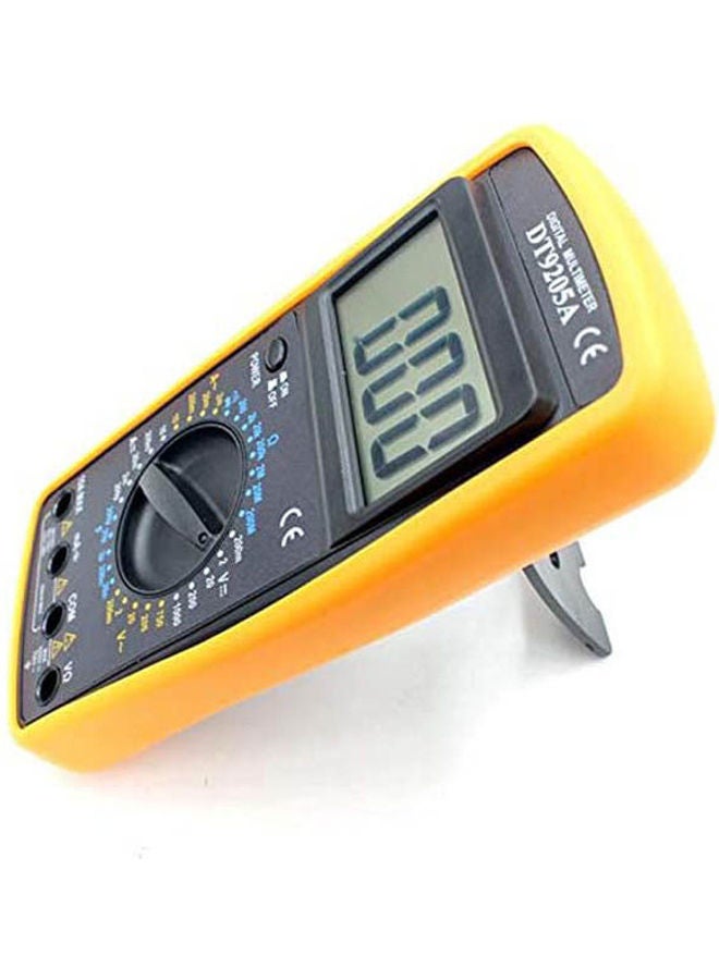 Dt9205A Digital Multimeter Black/Yellow