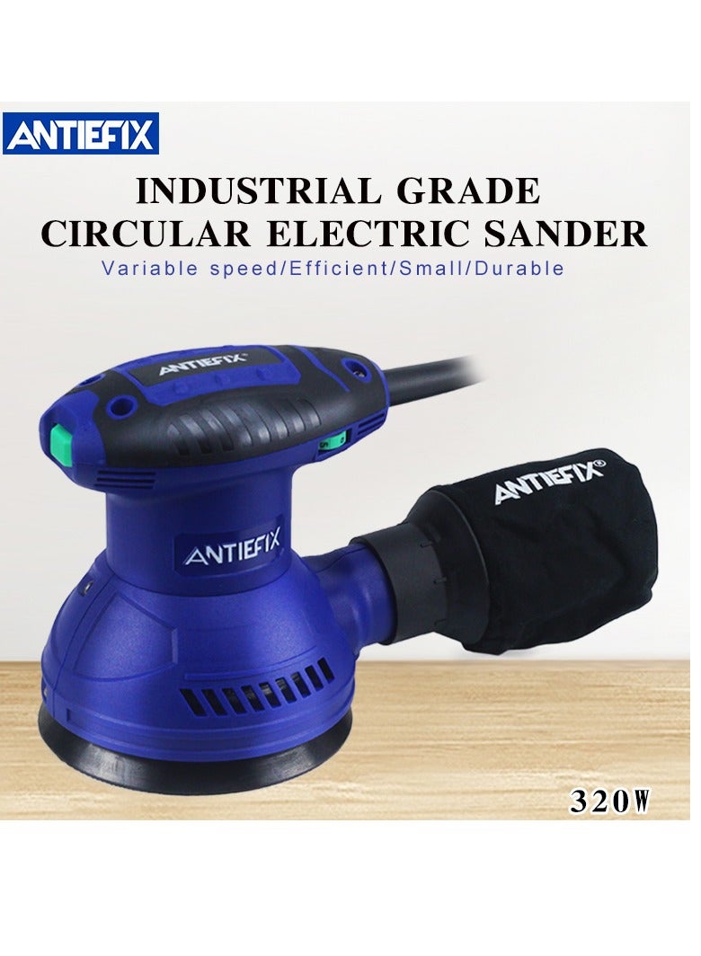 320W 15000r/min Electric Sander With Speed Controller