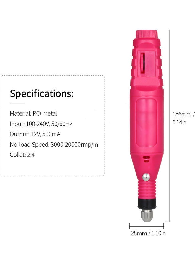 Electric Small Engraving Pen Multicolour 20.4 x 6 x 13.6cm