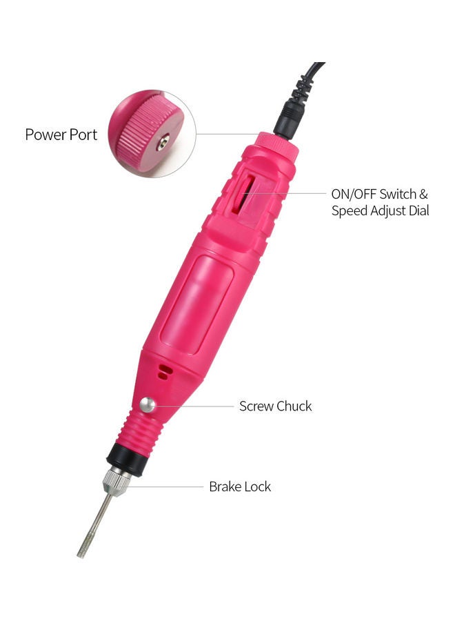 Electric Small Engraving Pen Multicolour 20.4 x 6 x 13.6cm