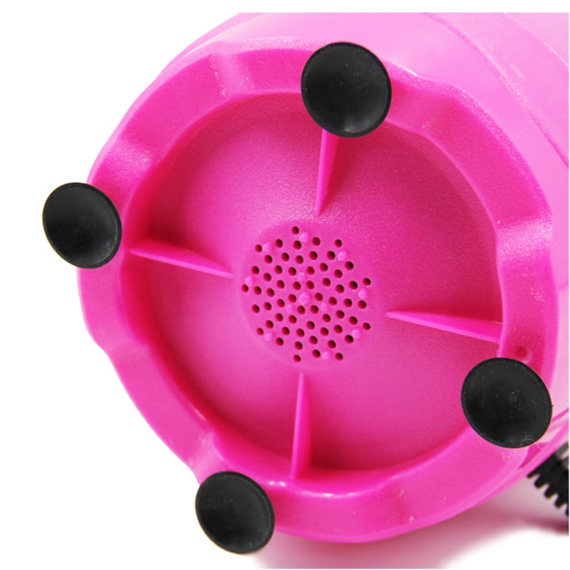 300W Electric Air Blower Pump Pink/Blue 18 x 12 x 12.50cm