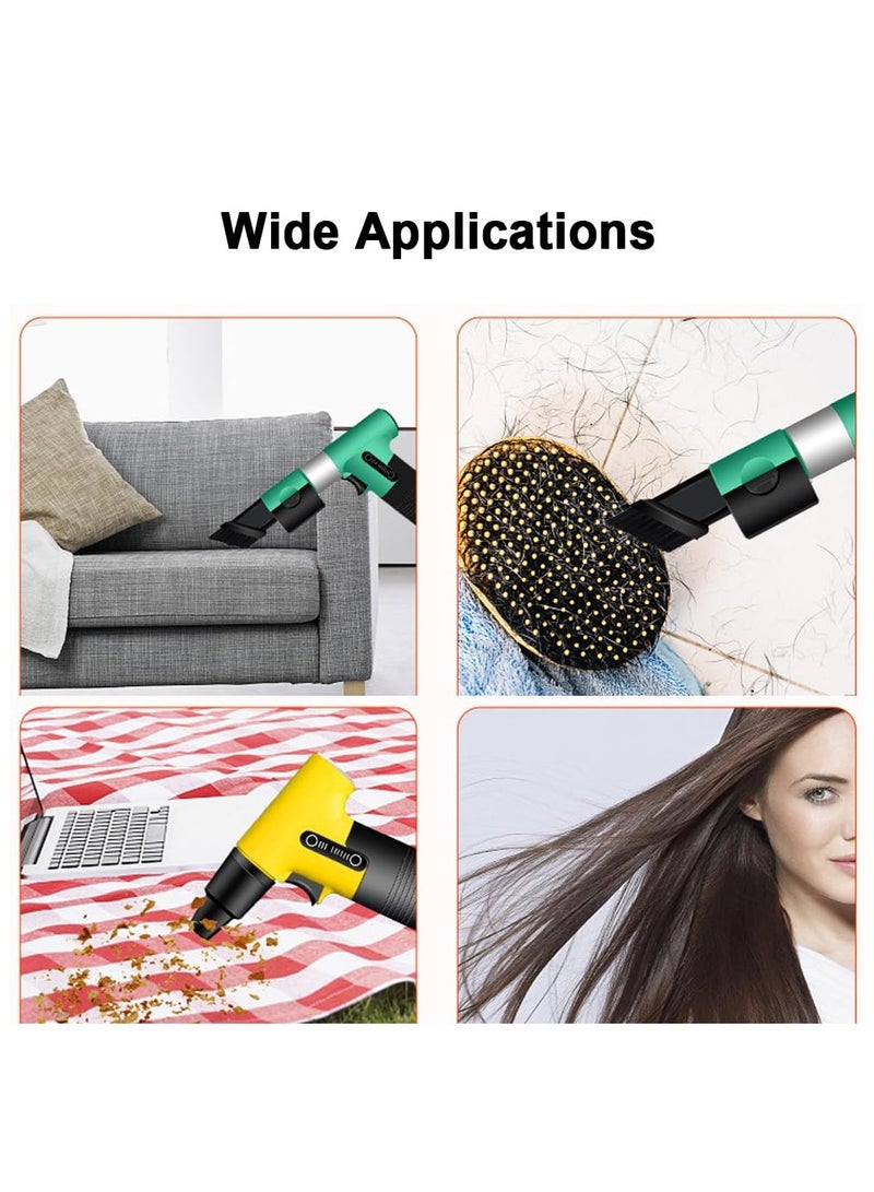 Handheld Brushless Motor Jet Fan 110,000RPM Turbofan High Power Dust Blower Compressed Air Duster Keyboard Cleaning Tool with Type-C Charging Interface Visit the