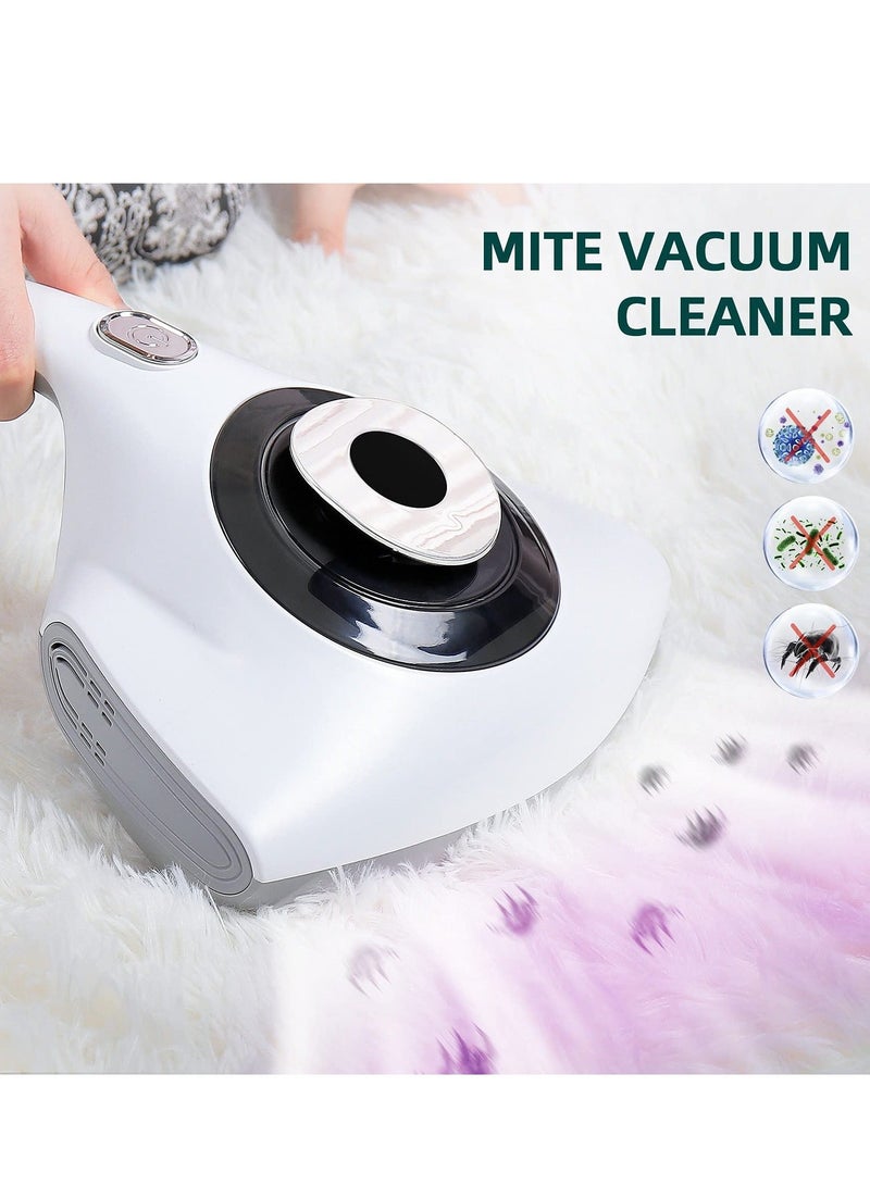 Bed Mites Collector, Handheld Portable Uv Mite Remover Strong Suction Power Can Efficiently Clean Mattresses, Pillows, Sofas and Carpets