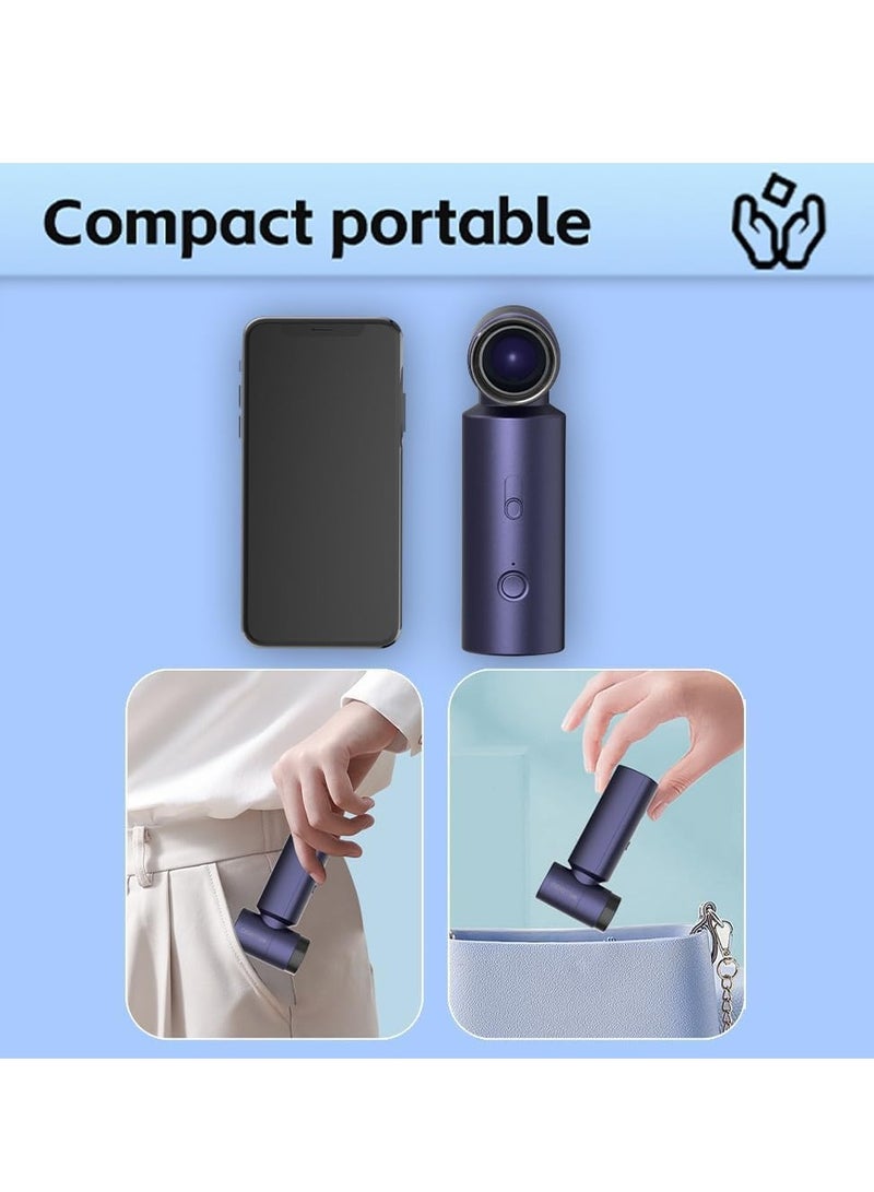 Jet Dry Blower, 80000RPM Portable Electric Air Duster, 4 Gears Adjustable, 4500mAh Rechargeable Jet Blower Perfect for Keyboard Cleaning, Camping, Inflation, and BBQ