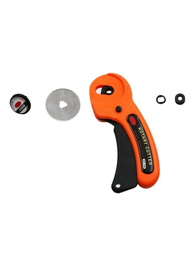 45mm Round Rotary Cutter With 5 Blades Orange