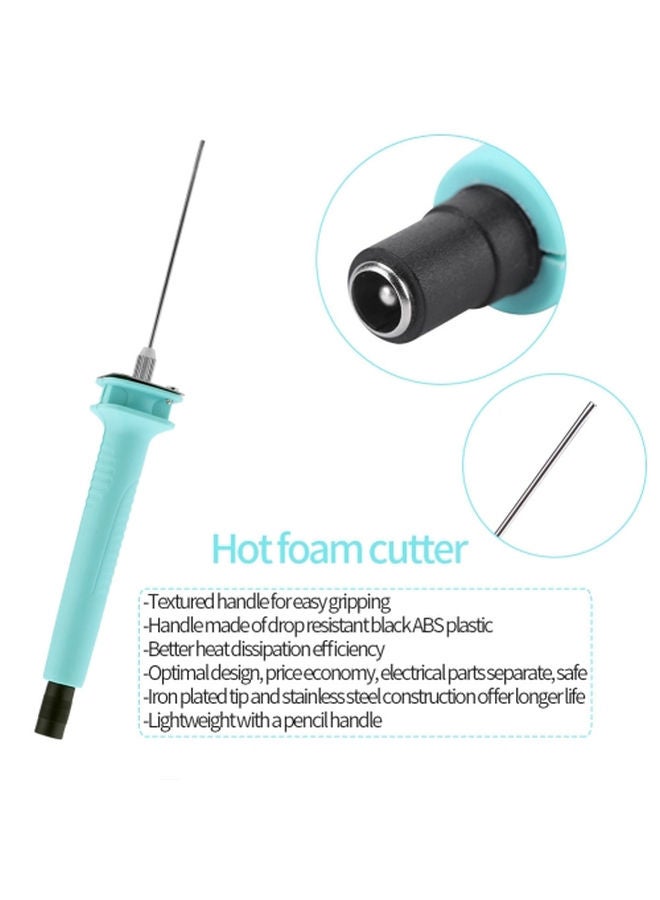 Foam Cutting Tool - EU Plug Black/Blue