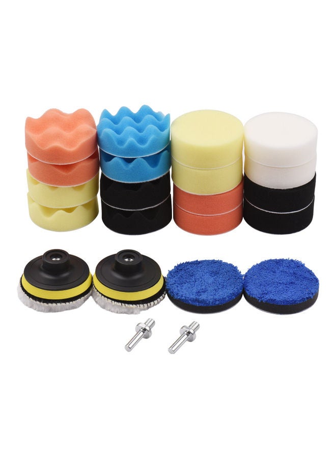 Polishing Pad Set Multicolour