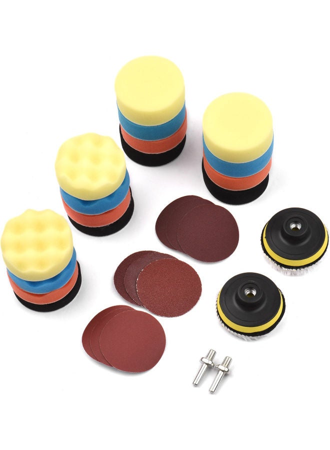 Polishing Pad Set Multicolour