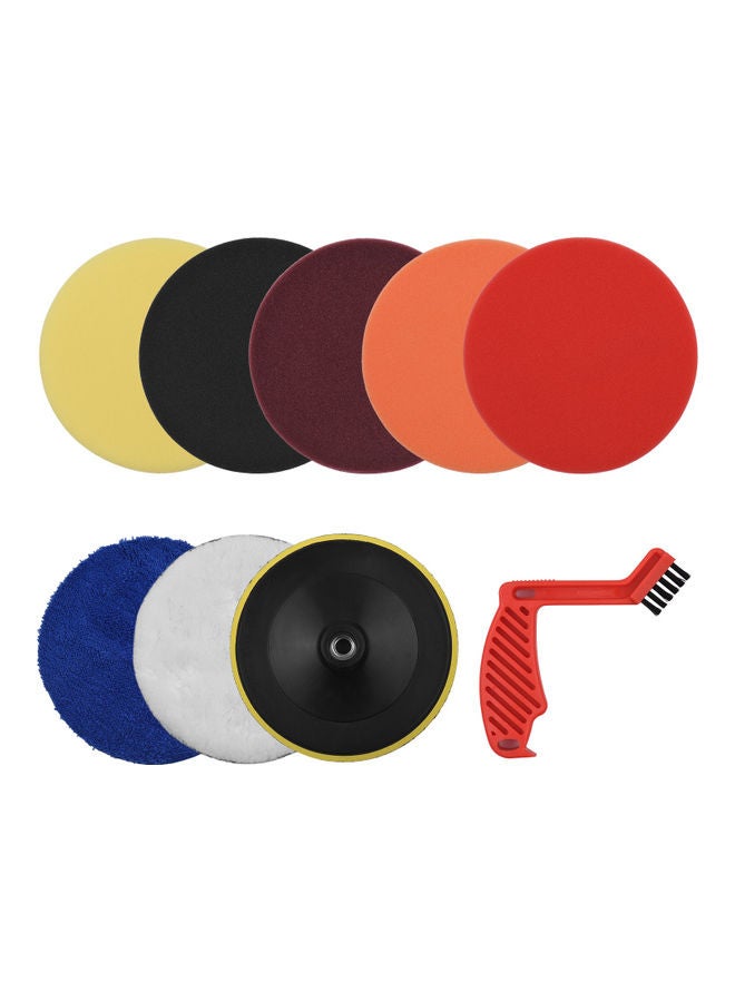 Polishing Pad Set Multicolour