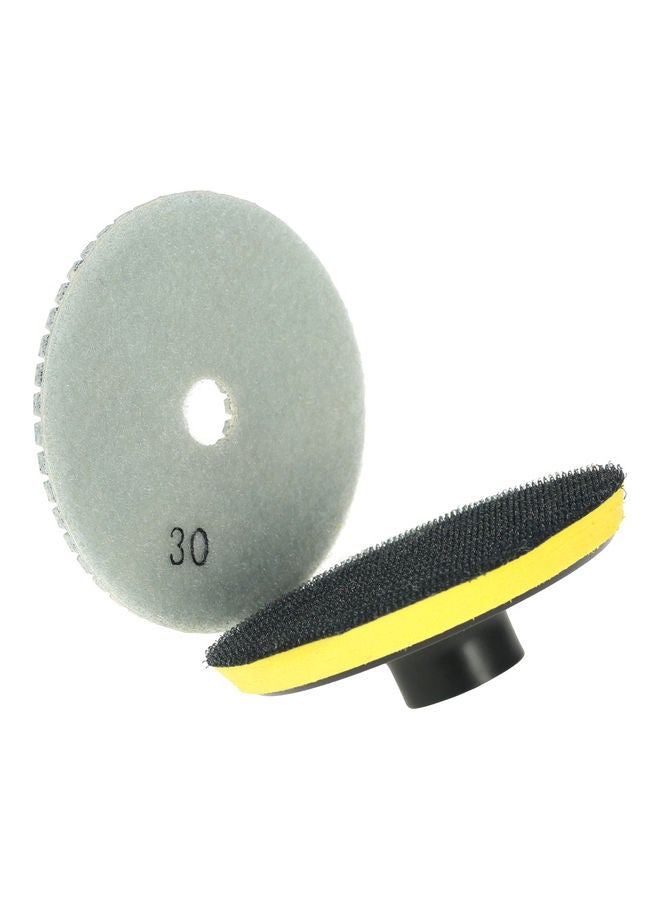 12-Piece 4-inch Diamond Wet Polishing Pads Multicolour 10.00 X 7.80 X 10.00cm