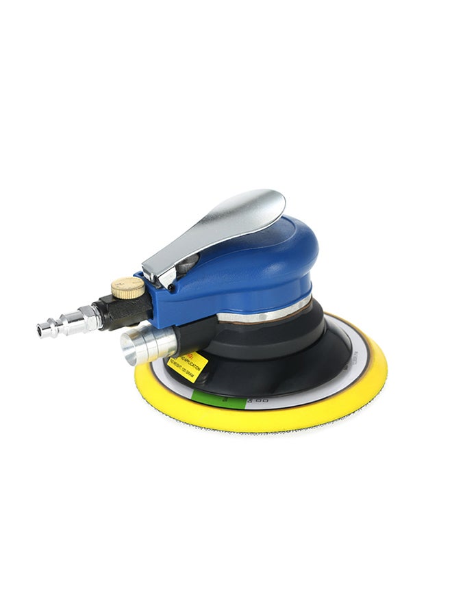 6 Inches 10000RPM Dual Action Pneumatic Air Sander Car Paint Care Tool Polishing Machine Electric Woodworking Grinder Polisher blue 23.0x16.0x12.0cm