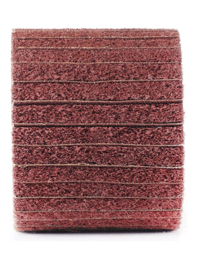 Non-Woven Wire Drawing Polishing Wheel Red 12 x 10 x 12cm