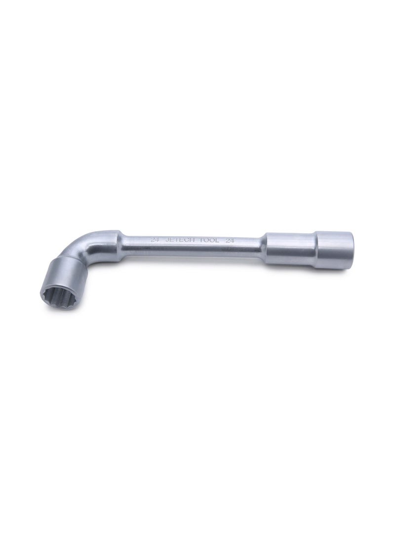 L Type Pipe Wrench Silver