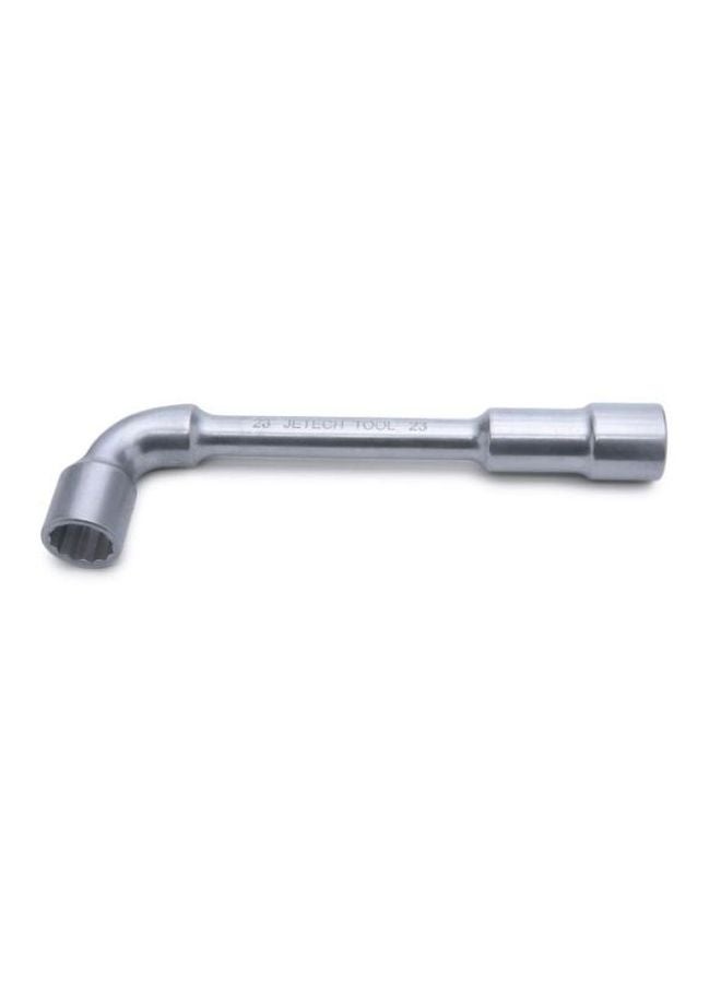 L Type Pipe Wrench Silver