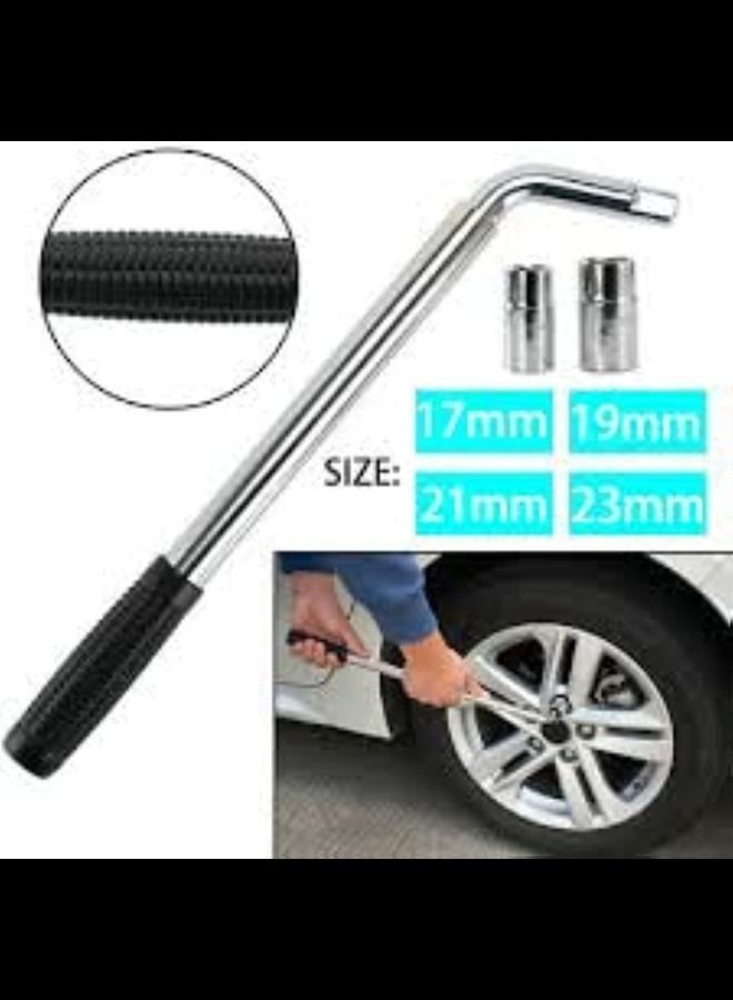 Wheel Master Wrench Telescopic Extendable Socket Nut 23mm Heavy Duty