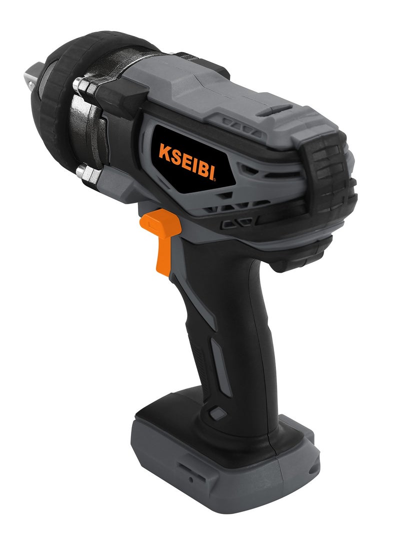 20V Cordless Impact Wrench, Electric Impact Drill, Variable Speed, (TOOL ONLY) High torque for Removing and installation of Screws and Bolts, Changing Tires, Plumbing and Pipework, Installation and Repair Tasks.