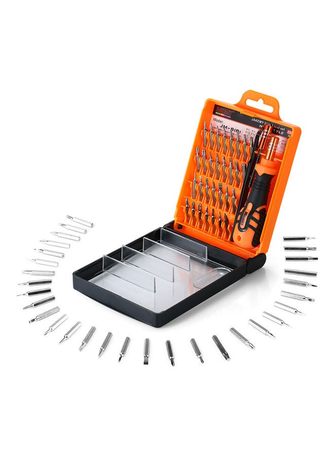 33 In 1 Screw Driver Multi-Functional Repair Tool Kit multicolour 15.5x3.2x10.5cm