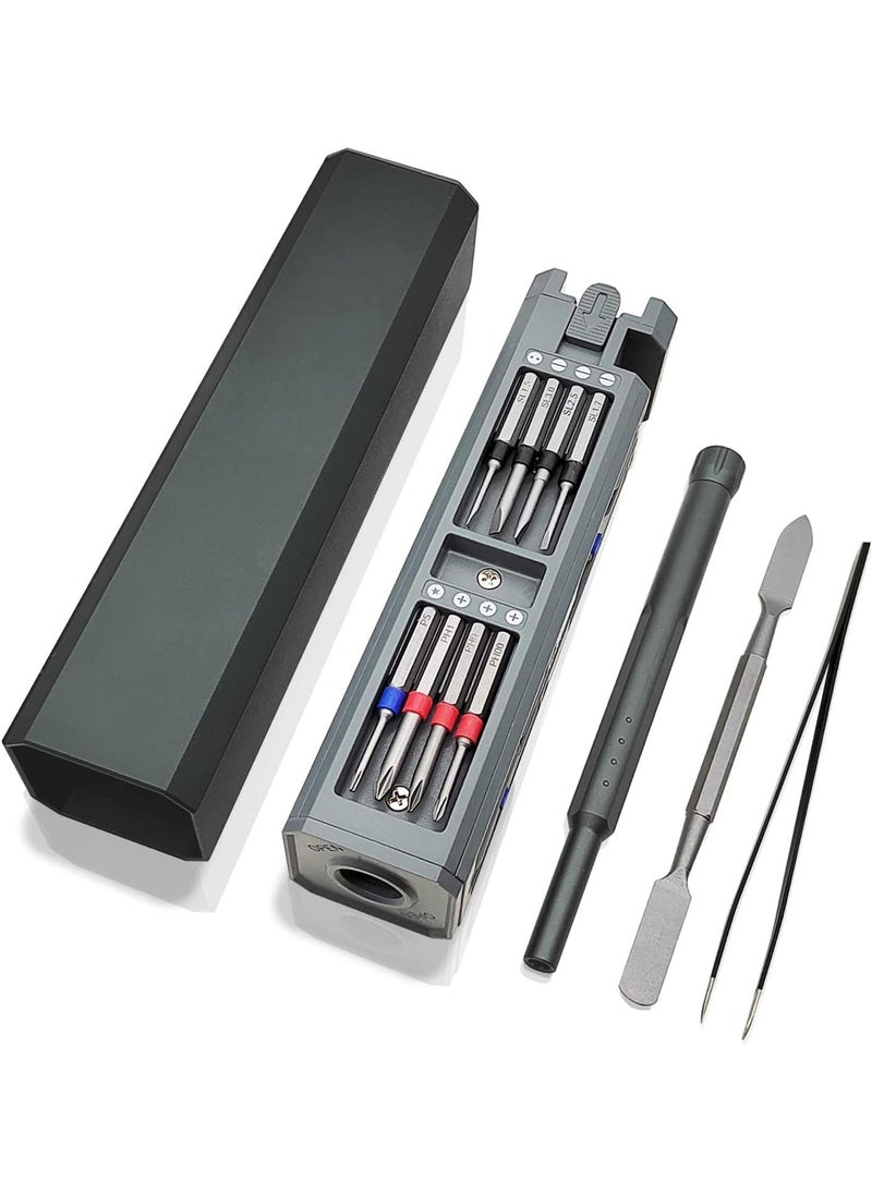 Precision Screwdriver Set, 31 in 1 Magnetic Screwdriver Bits, Small Eyewear Repair Tool Kit, Watch, Computer, Iphone, Electronics, PC