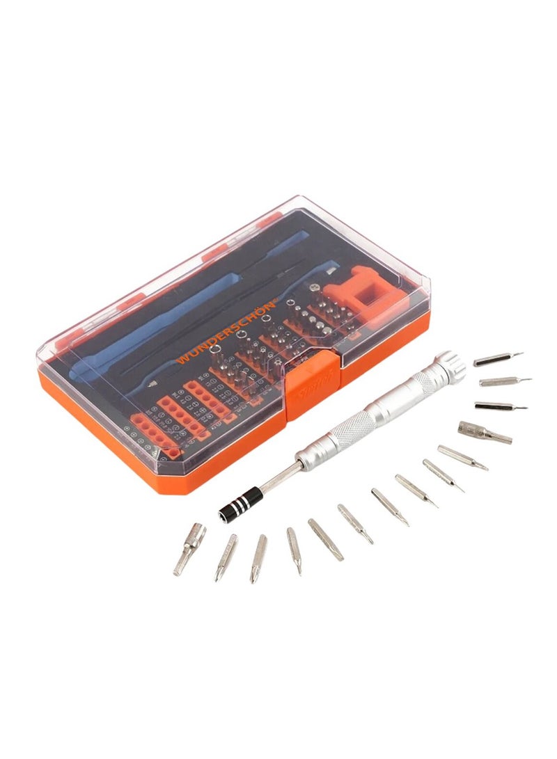 WUNEDRSCHÖN | Set Of 126 Pieces _Precision Screw Driver And Reatachable Heads _ Suitable For Small Screws And Delicate Components -Laptop Mobile Watch Jewelry DIY