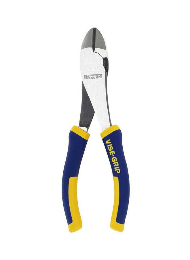 Diagonal Cutting Plier Blue/Yellow/Silver 6inch