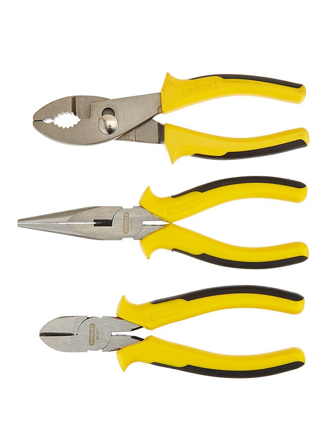 Pliers Combination 150mm Dynagrip Black/Yellow