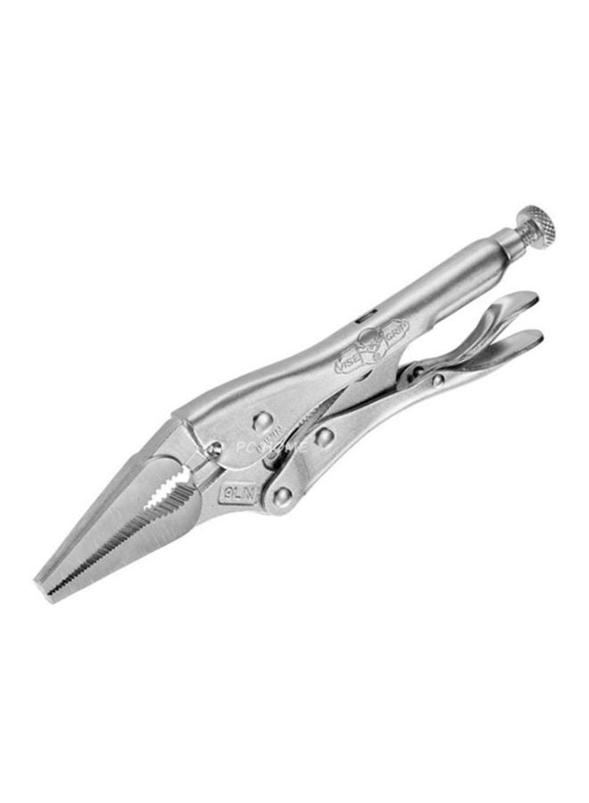 Original Long Nose Locking Plier Silver