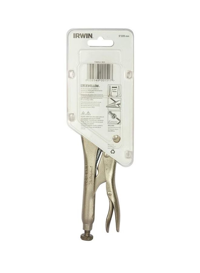 Original Long Nose Locking Plier Silver