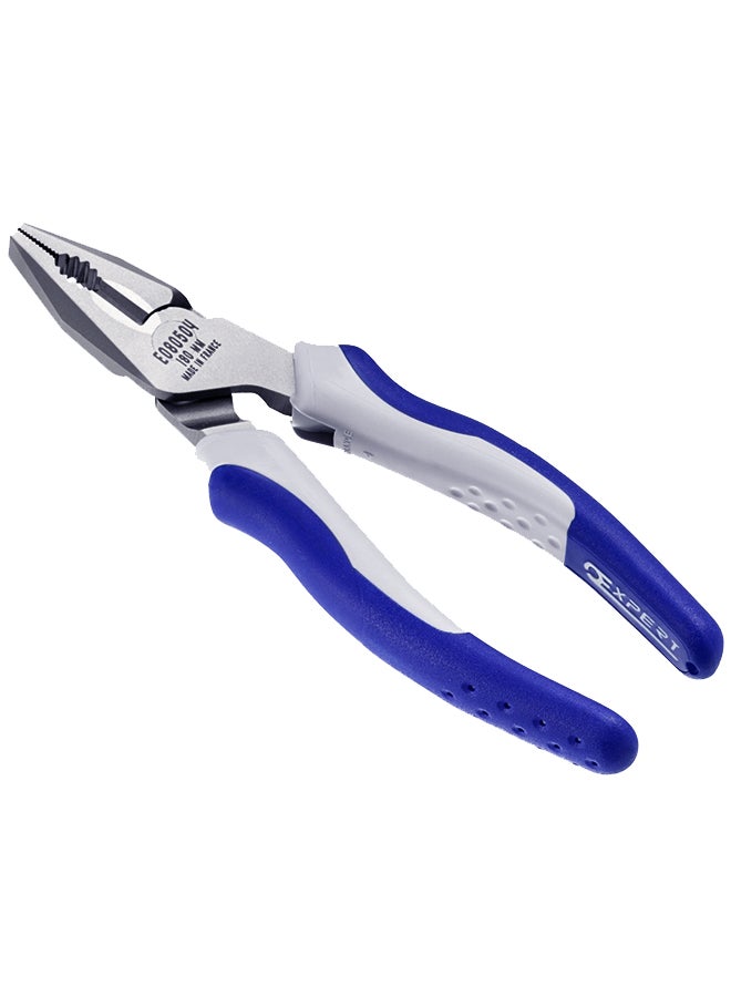 Combination Pliers Blue/White/Silver