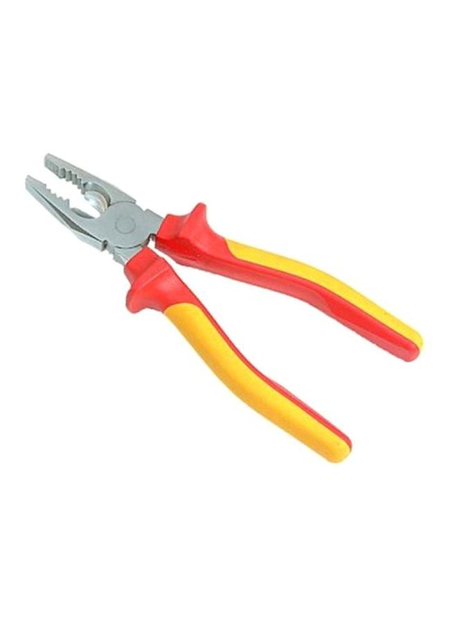 Combination Plier Red/Yellow/Silver 200mm