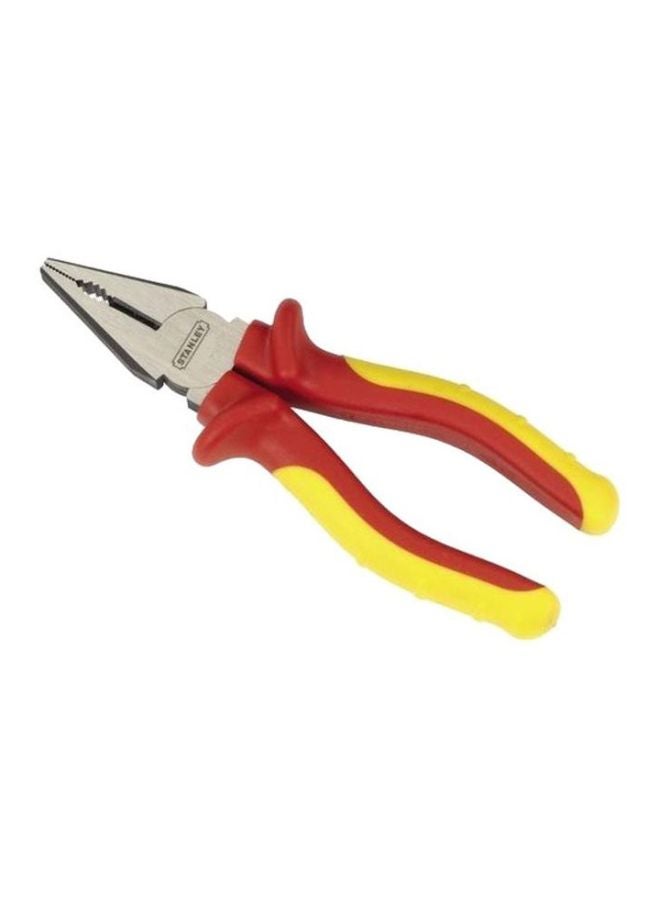 Combination Plier Red/Yellow/Silver 200mm
