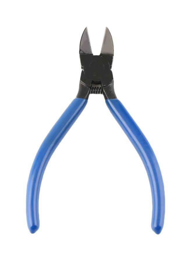 Manually Diagonal Beading Cable Wire Plier Blue/Black/Silver 140mm