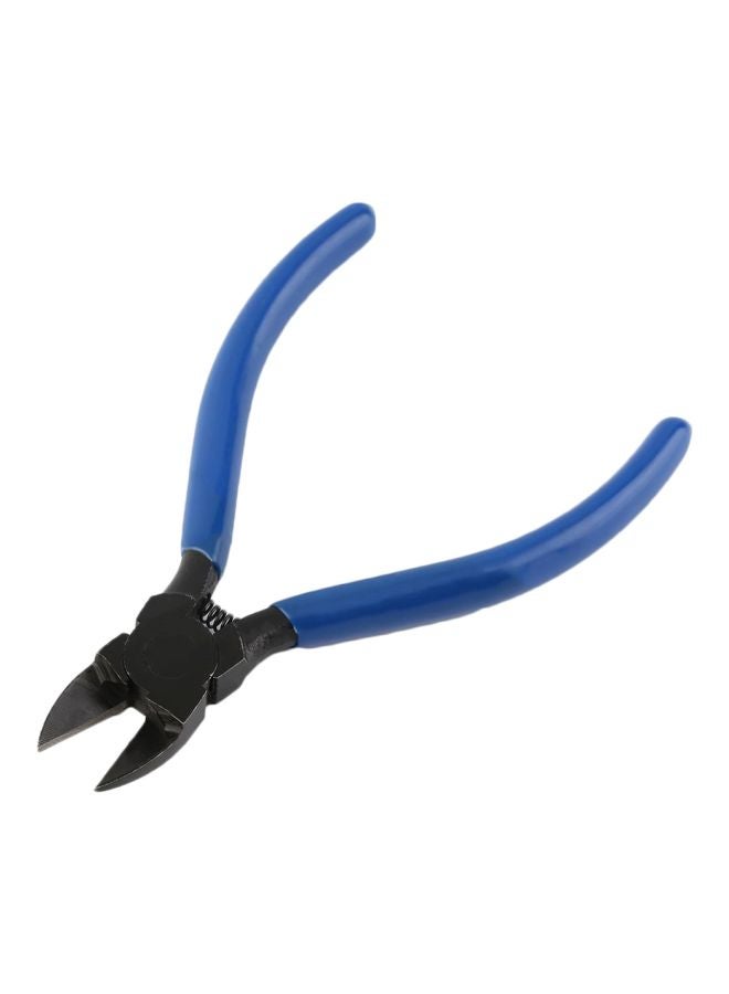 Manually Diagonal Beading Cable Wire Plier Blue/Black/Silver 140mm