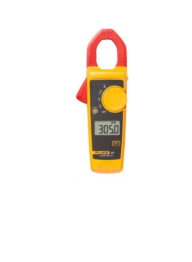 Fluke Clamp Meter, 999A, 30mm Jaw, CAT III 600V