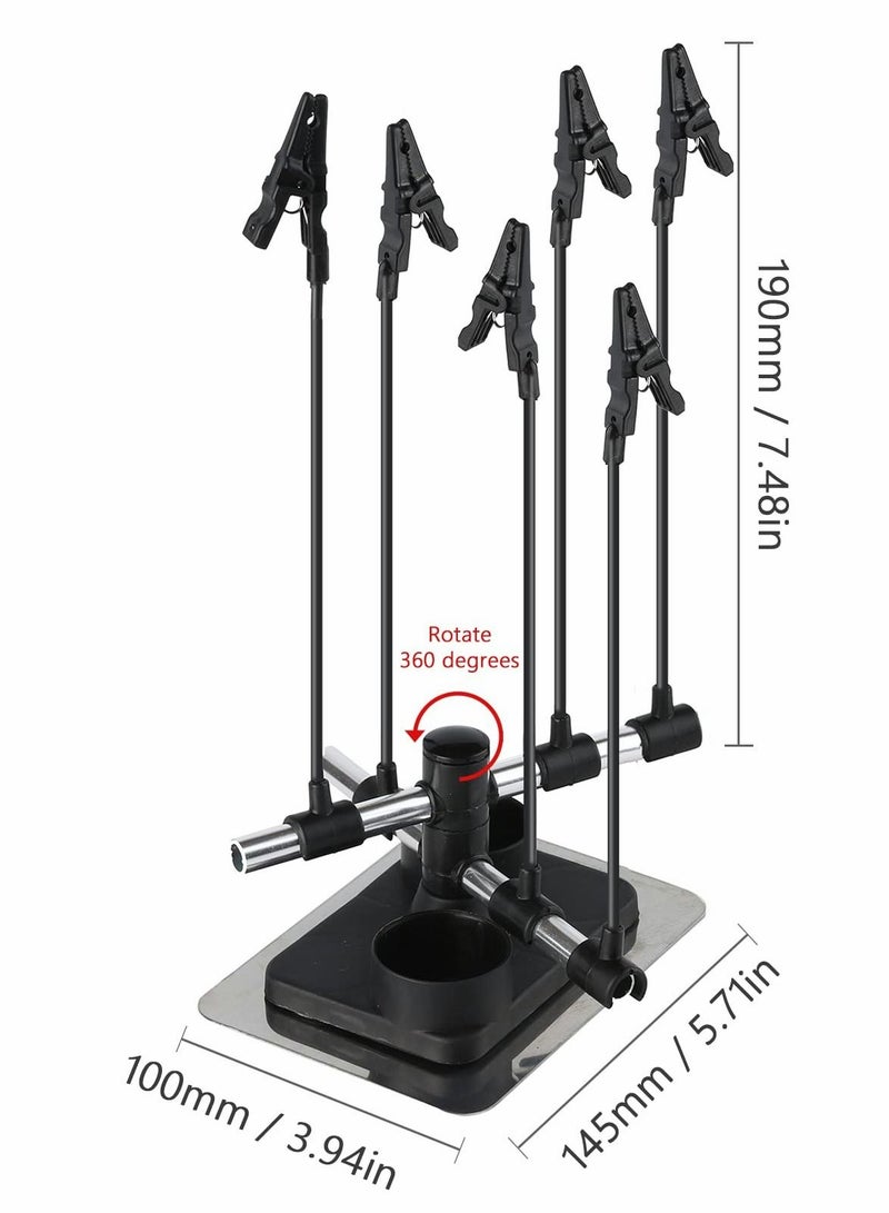 Model Painting Stand Base Holder, Airbrush Hobby Parts Holder