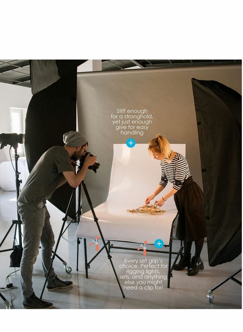 8 Pack Spring Clamp, 6 inch Clamp Large Super Heavy Duty Metal, for Strong Hardware Claps Woodworking, Wood, Pony, Photography, Furniture