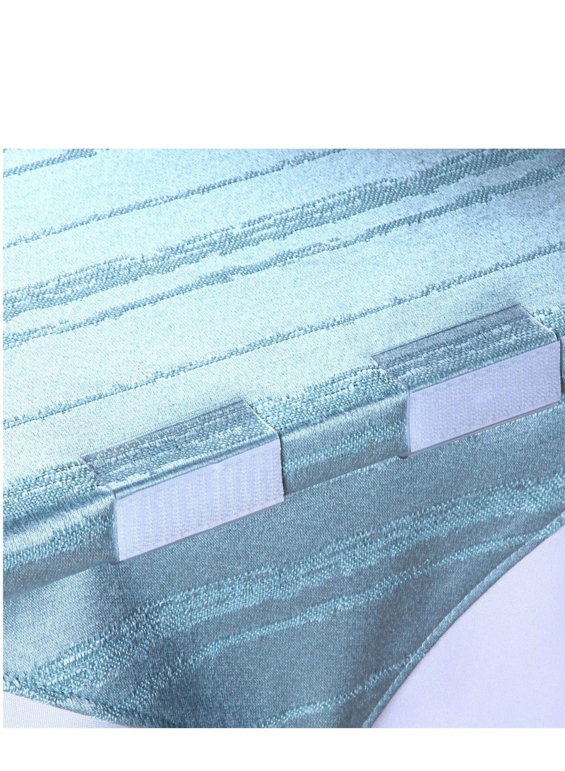 Table Skirting Clips Transparent Windproof Cover Holder Clamps Clear Edge for Wedding Home Meeting Party Picnic Patio Banquet Indoor Outdoor Events