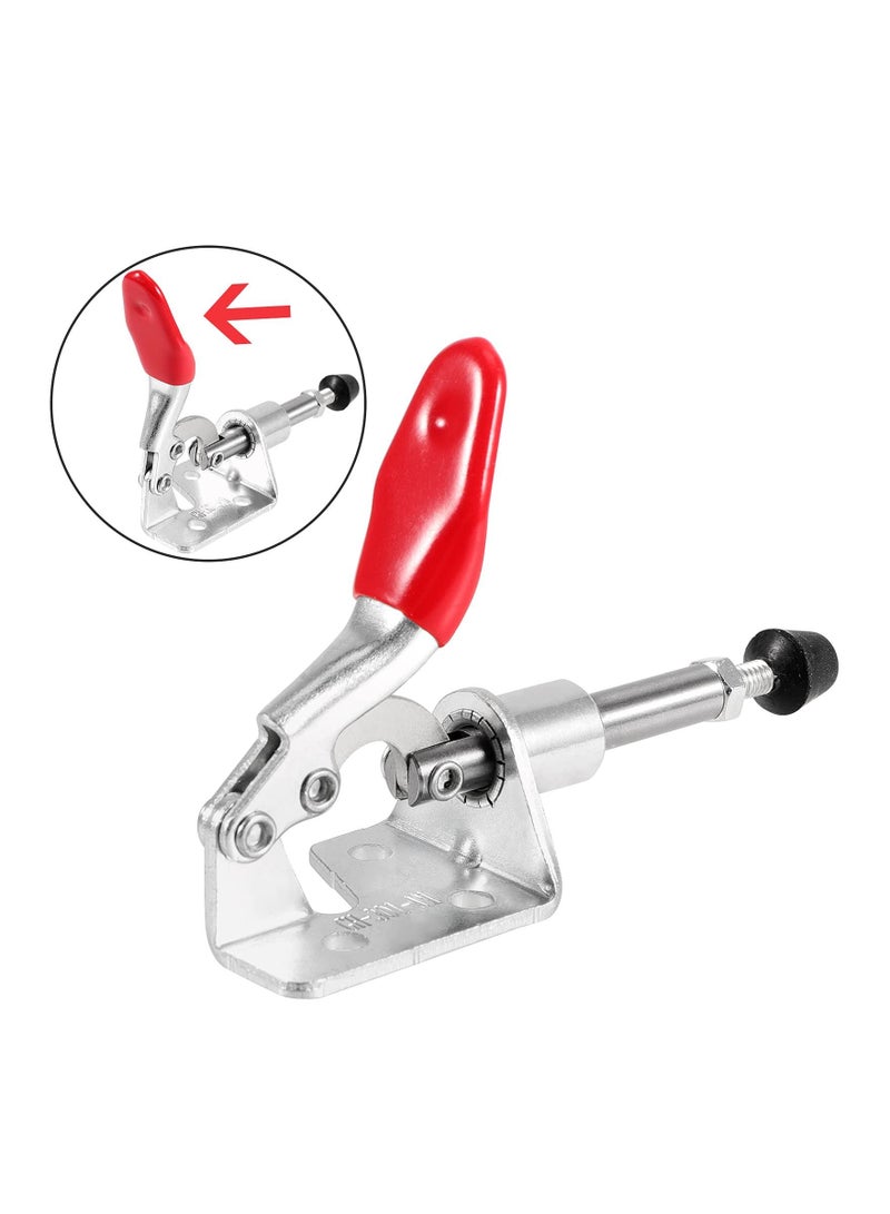 Toggle Clamp, 10 Packs 301AM Adjustable Push Pull Quick Release Vertical Clamp for Welding, Woodworking, 99 lbs Max Clamping Force