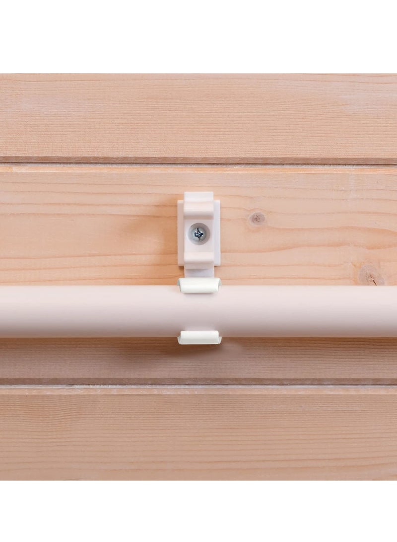 SYOSI 100Pcs PEX Pipe Clamps Holder 1/2 Inch Clips 16 mm PVC Water Support Hangers Socket