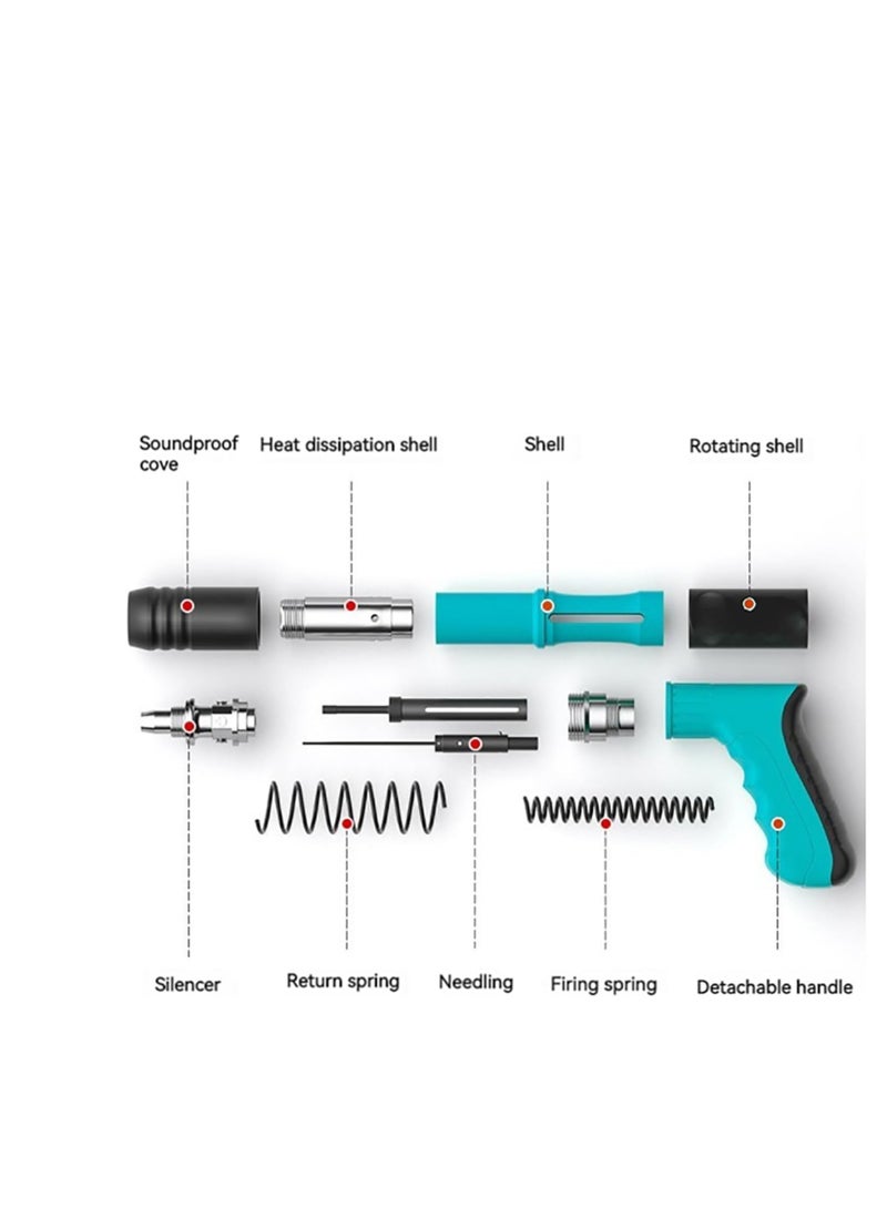 Fastening Tool For Cement Wall Manual Steel Nails Gun Tool Concrete Nail Gun Mini Portable Nail Shooting Machine For Household Woodworking