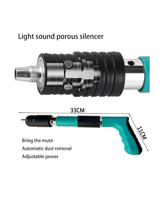 Nail Wall Fastening Tool For Cement Wall Manual Steel Nails Gun Tool Concrete Nail Gun Mini Portable Nail Shooting Machine For Household Woodworking