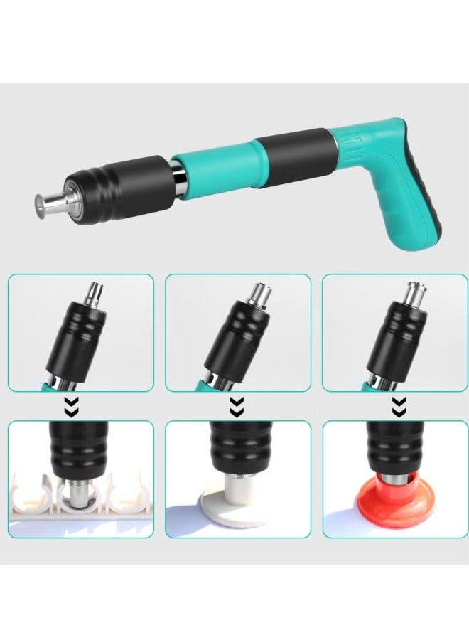 Nail Wall Fastening Tool For Cement Wall Manual Steel Nails Gun Tool Concrete Nail Gun Mini Portable Nail Shooting Machine For Household Woodworking