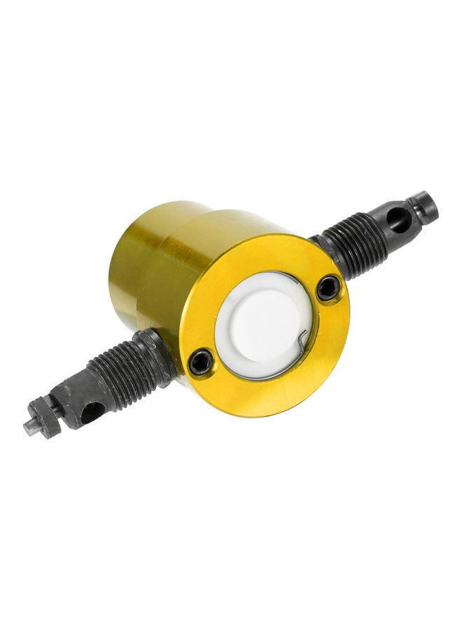 Double Headed Sheet Metal Nibbler Cutter Gold/Black 24x6x14cm