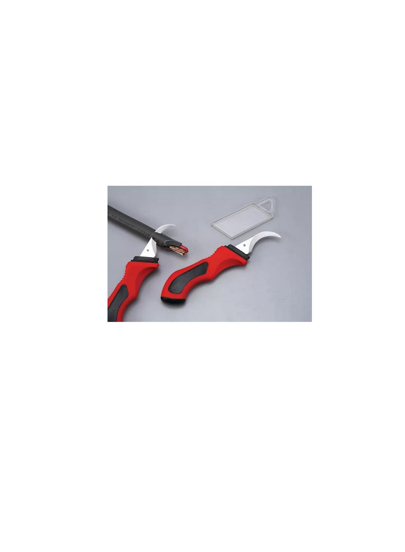 Multi-Function Knife for Carpet Cutting Pruning Garden Grafting Wire peeling and Electrician Usage.